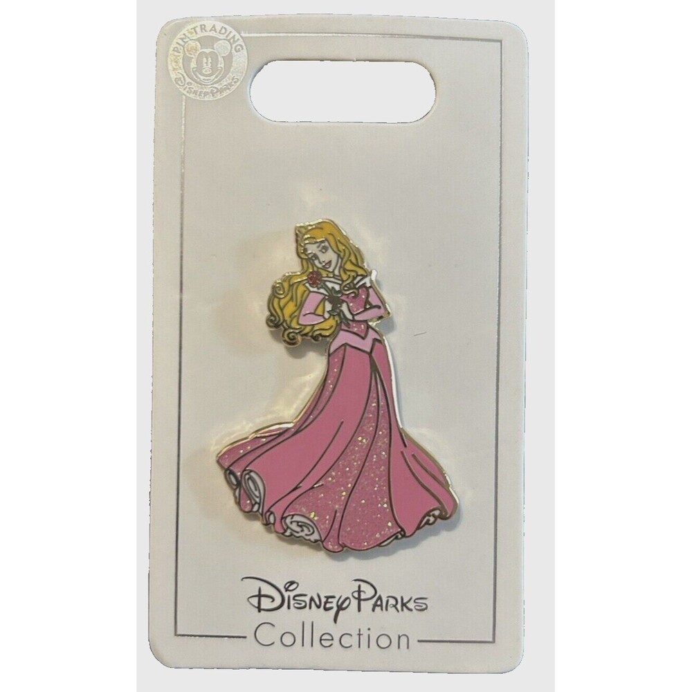 Disney Parks Princess Aurora Pink Glitter Dress Sleeping Beauty New on Card